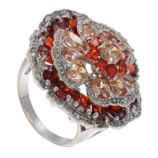 Ring, Silber 925, Schmucksteine