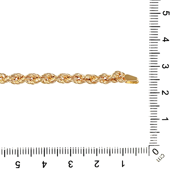 Armband, 14K, Gelbgold, Kordel-