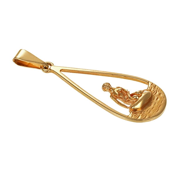 Anhänger, 14K, Gelbgold