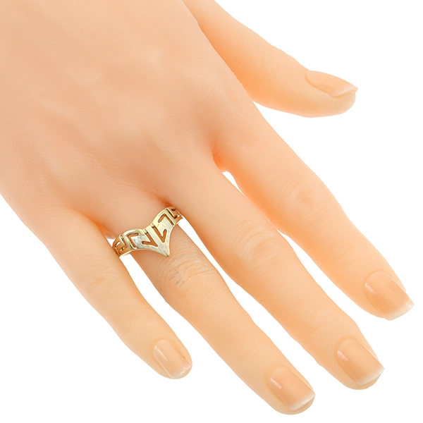 Ring, 14K, Gelb-/Weißgold