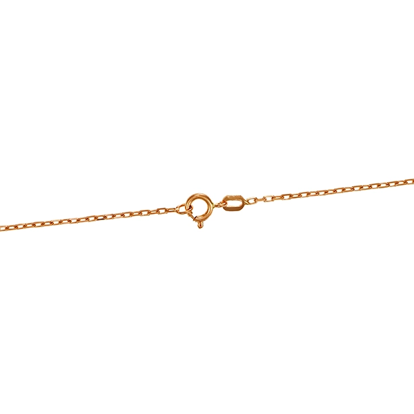 Collier, 14K, Rotgold, Herz