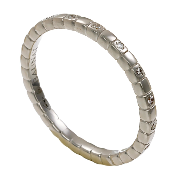 Diamantring, 18K, Weißgold, Brillanten