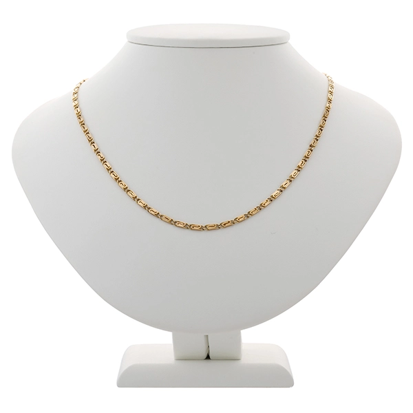Kette, 14K, Gelbgold, S-Panzer-
