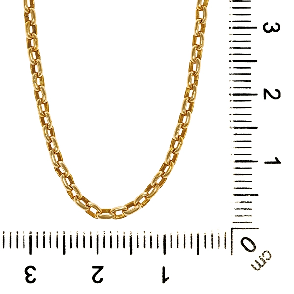 Kette, 14K, Gelbgold, Anker