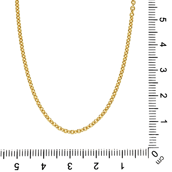 Collierkette, 14K, Gelbgold, Anker-