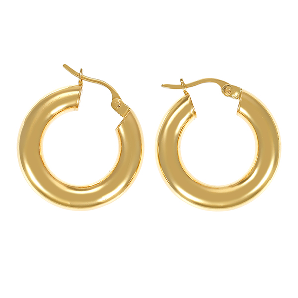 Creolen, 14K, Gelbgold