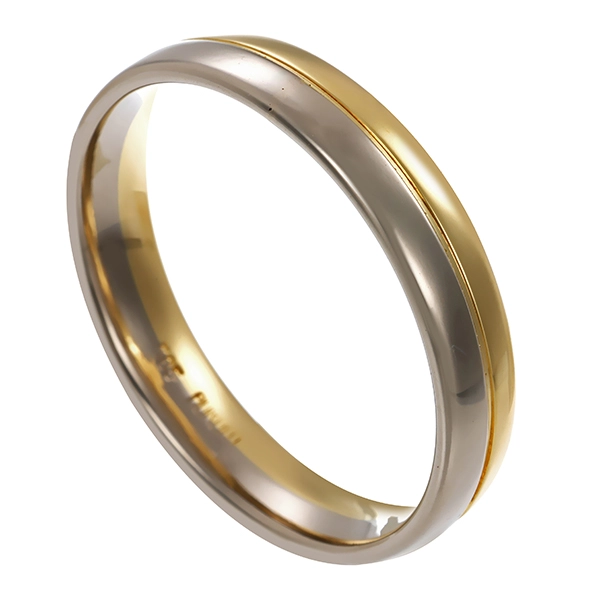 Ring, 14K, Gelb-/Weißgold