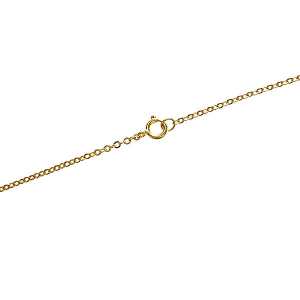 Collier, 8K, Gelbgold, Granat