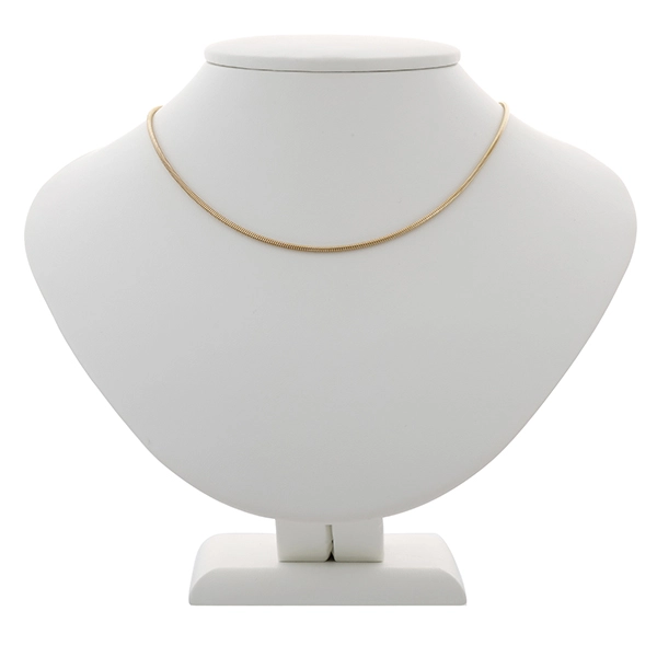 Collierkette, 8K, Gelbgold, Schlangen-