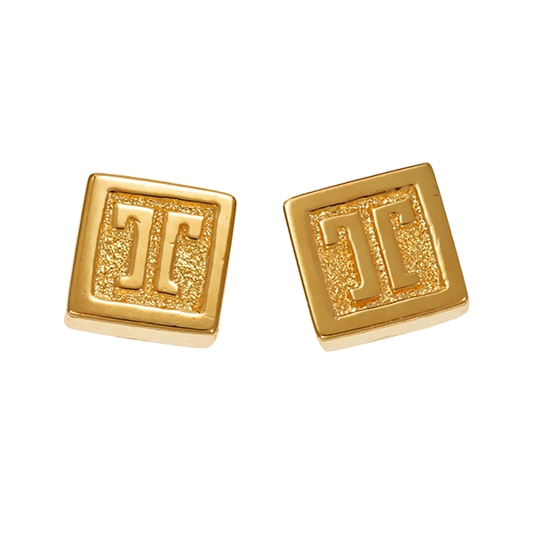 Ohrstecker, 18K, Gelbgold