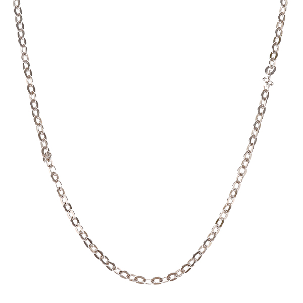 Collierkette, 8K, Weißgold