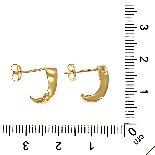 Ohrstecker, 8K, Gelbgold