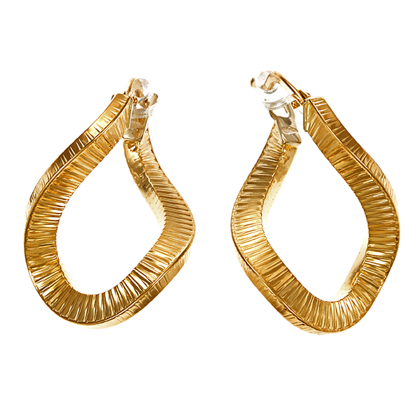 Creolen, 14K, Gelbgold