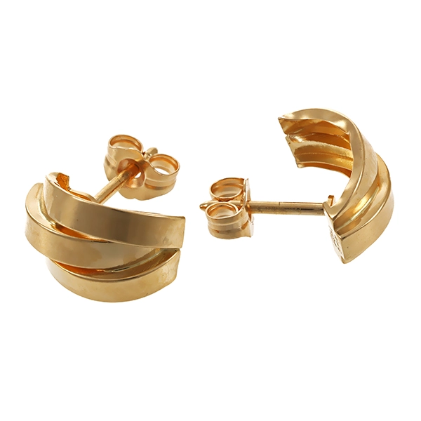 Ohrstecker, 14K, Gelbgold