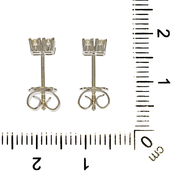 Ohrstecker, 9K, Brillanten