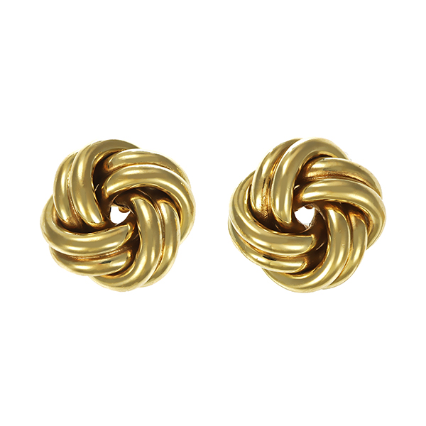 Ohrstecker, 14K, Gelbgold
