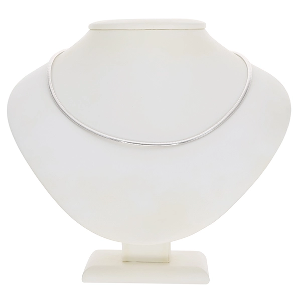 Collier, 18K, Weißgold, Fantasiemuster, L44cm