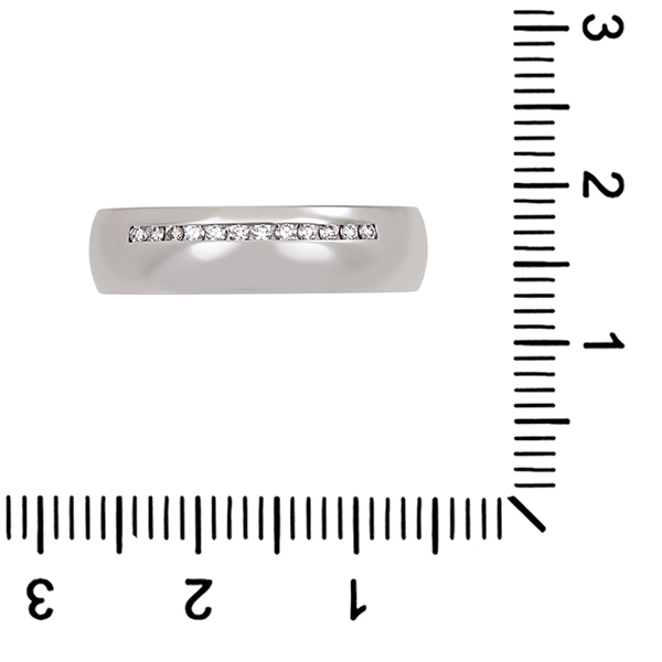 Diamantring, 14K, Weißgold, Brillanten