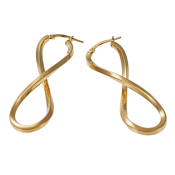 Creolen, 14K, Gelbgold