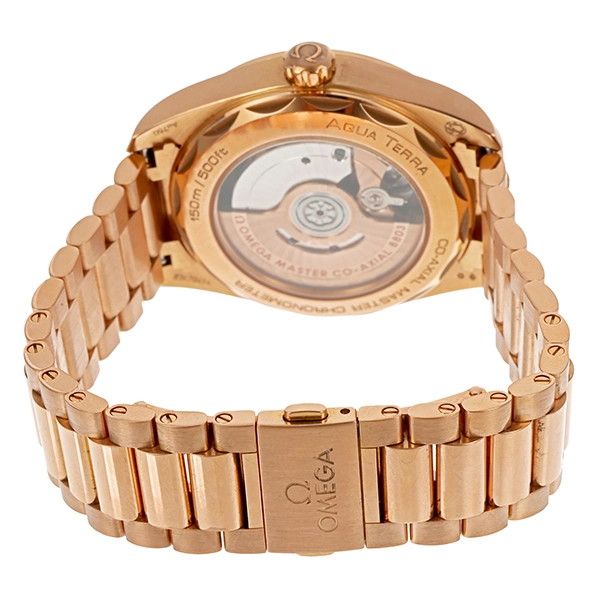 Damenuhr, Omega 'Seamaster Aqua Terra' Sedna Gold