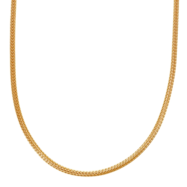 Kette, 14K, Gelbgold, Schlauch-