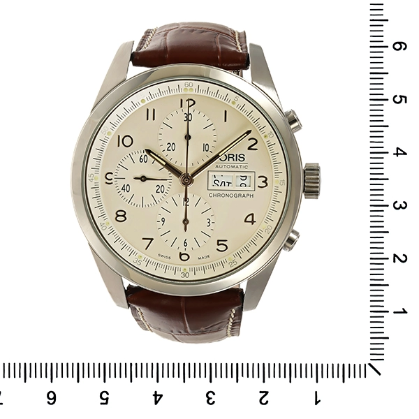 Herrenuhr, Oris 'Classic XXL Chronograph'