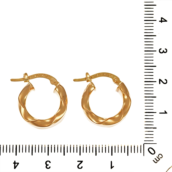 Creolen, 14K, Gelbgold