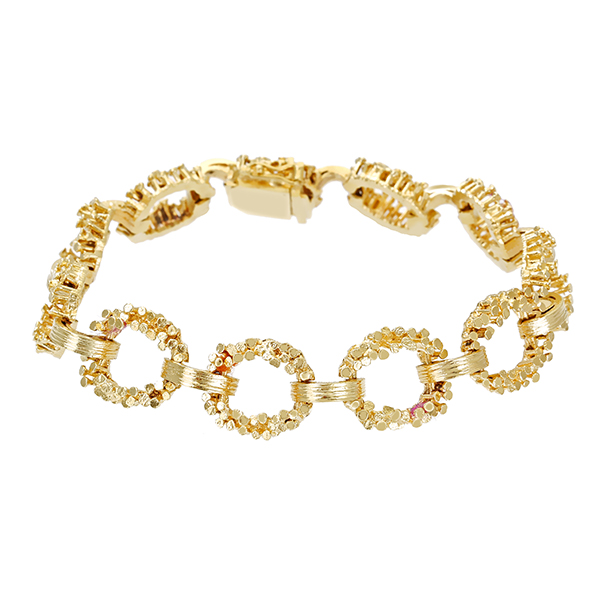 Armband, 14K, Gelbgold
