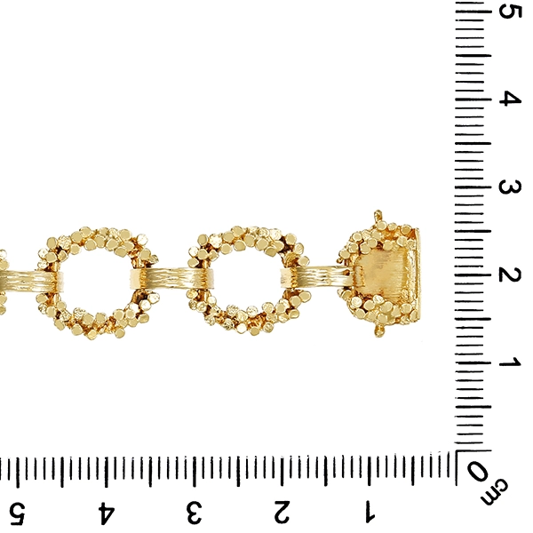 Armband, 14K, Gelbgold