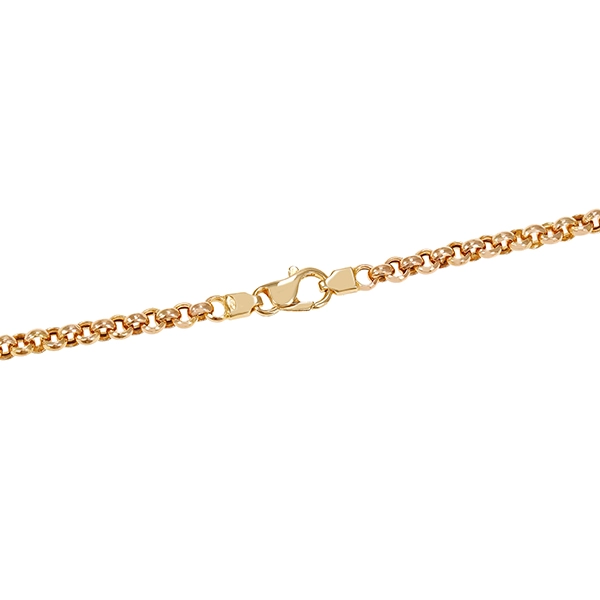 Collier, 14K, Gelb-/Weißgold, Brillant, Perle
