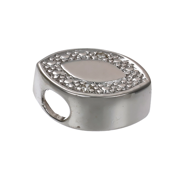 Anhänger, 8K, Weißgold, Diamanten