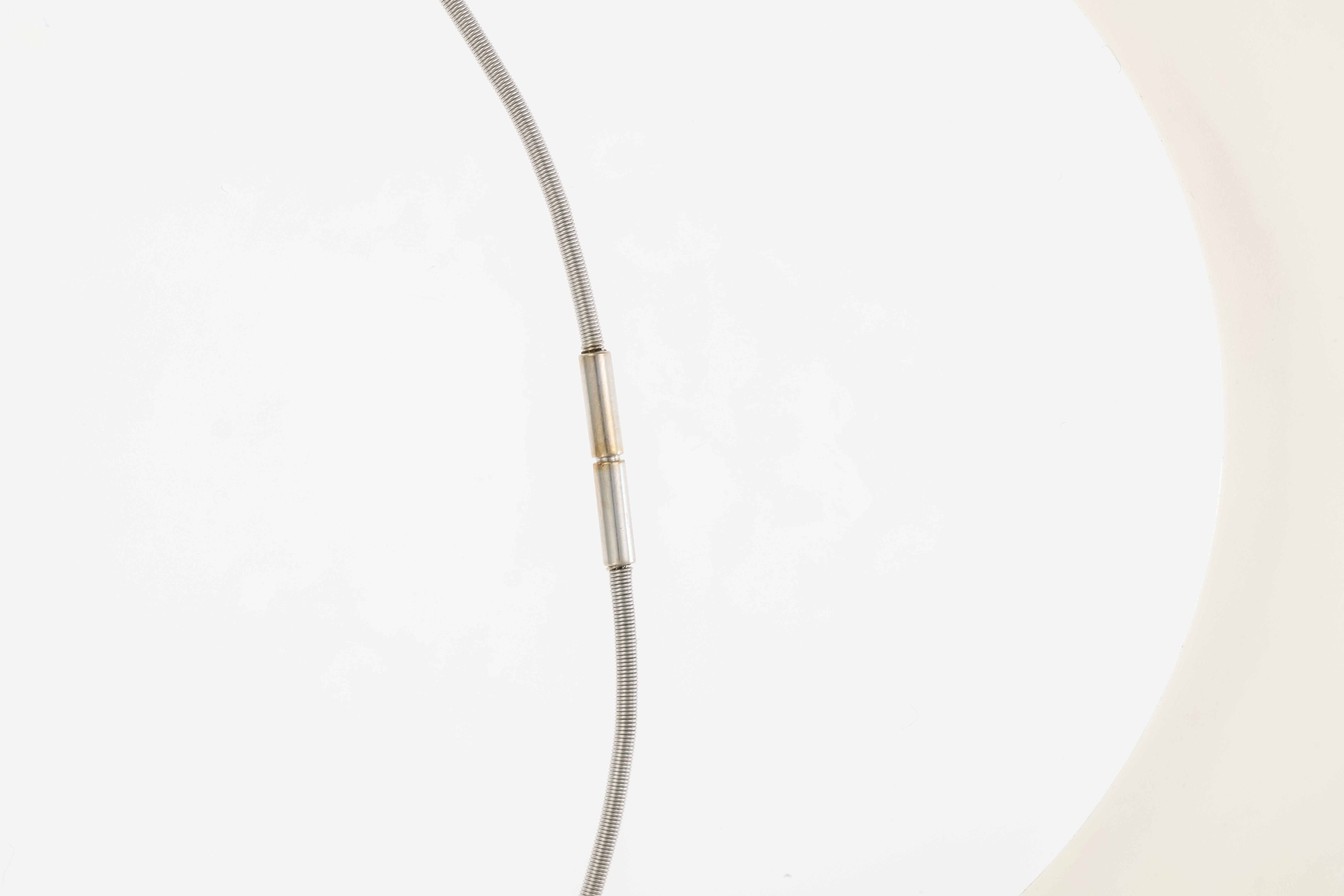 Collier, 14K, Weißgold, Reif