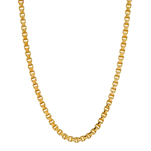Collierkette, 14K, Gelbgold, Venezianer-