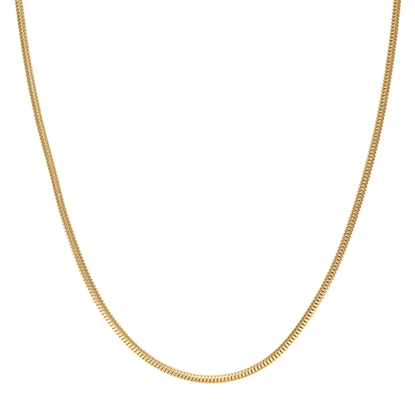 Collierkette, 18K, Gelbgold, Schlange