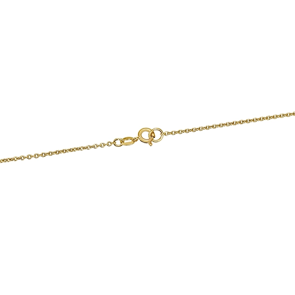 Collier, 8K, Gelbgold, Granat