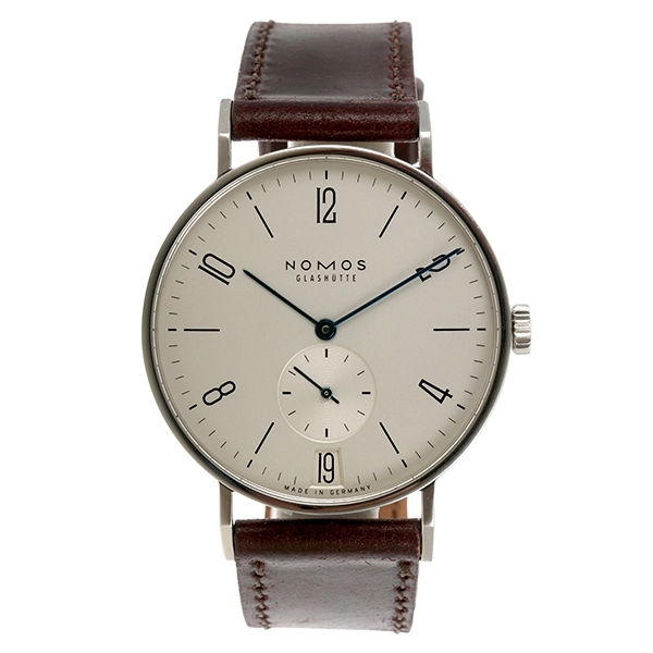 Herrenuhr Nomos 'Tangente 38 Datum' Handaufzug