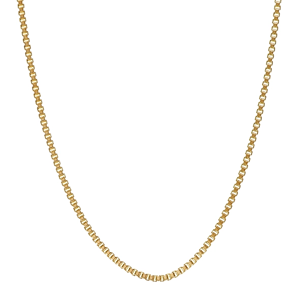 Collierkette, 14K, Gelbgold, Venezianer