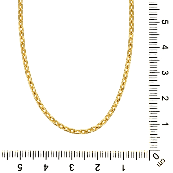 Kette, 14K, Gelbgold, Anker-