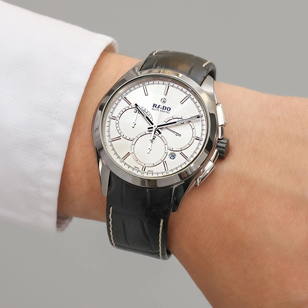 Herrenuhr, Rado 'Hyperchrome' Automatik/Chrono