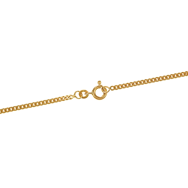 Collier, 8K, Gelbgold, Granat