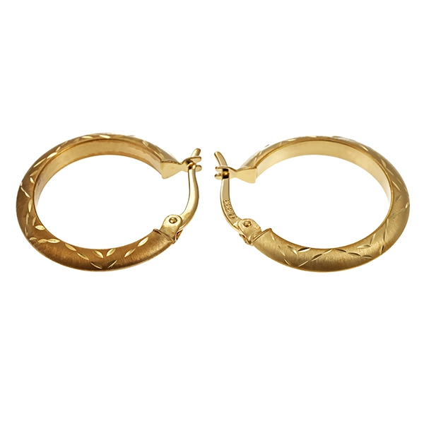 Creolen, 8K, Gelbgold
