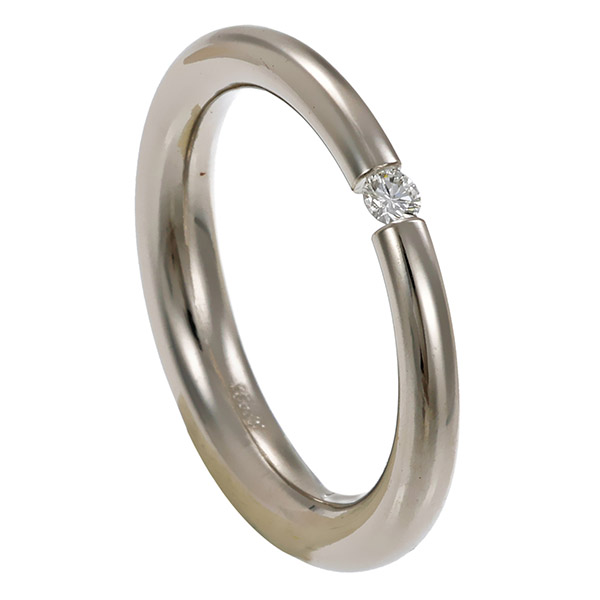 Diamantring, Pt950, Platin, Brillant