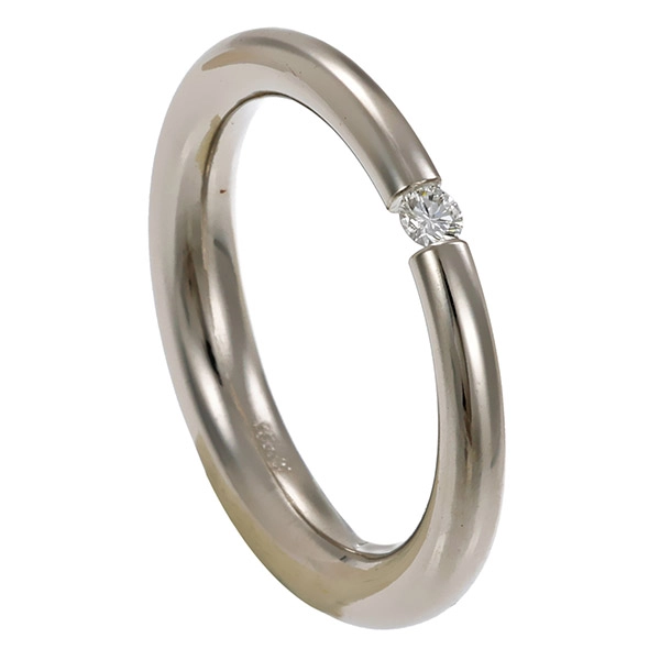 Diamantring, Pt950, Platin, Brillant