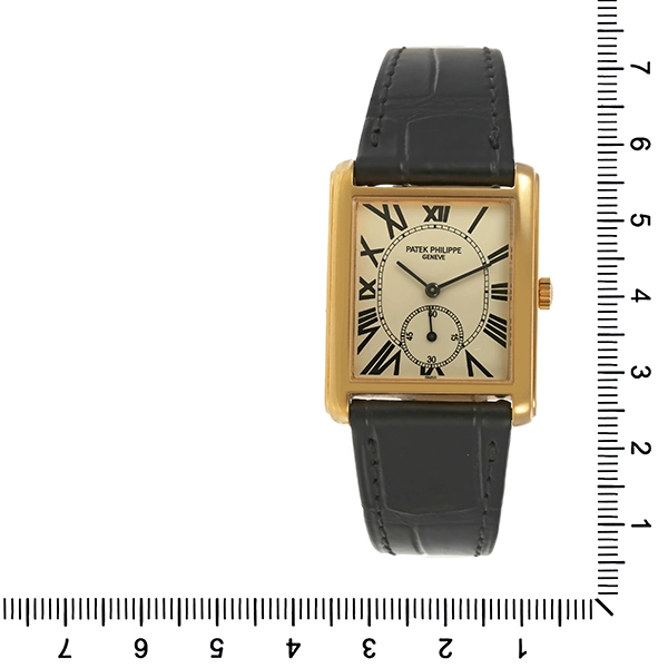 Herrenuhr, 18K, Gelbgold, Patek Philippe, Handaufzug
