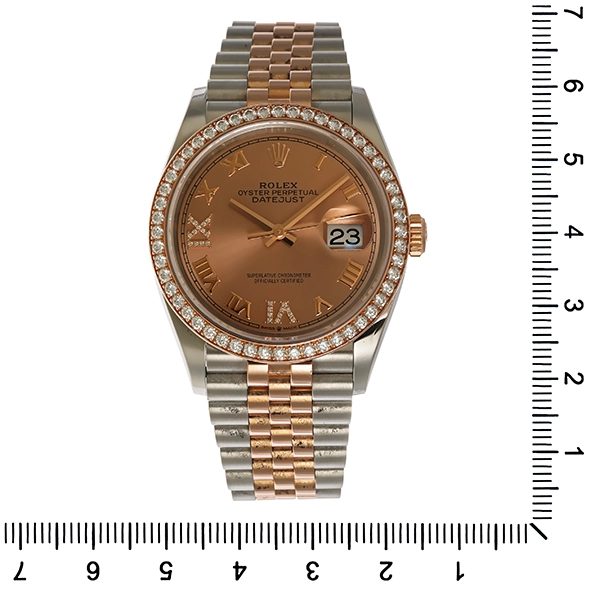 Damenuhr, Rolex, 'Datejust 36', Automatik