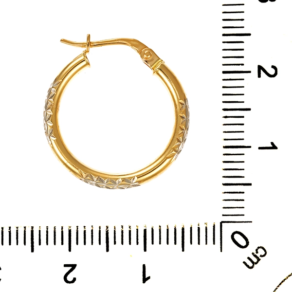 Creolen, 14K, Gelbgold