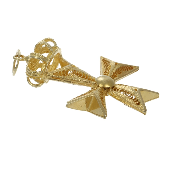 Anhänger, 18K, Gelbgold