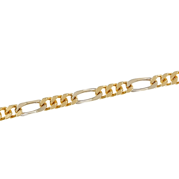 Armband, 14K, Gelb-/Weißgold