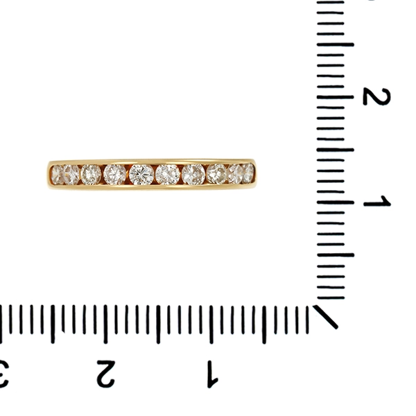 Diamantring, 14K, Gelbgold, Brillanten 0,50 ct