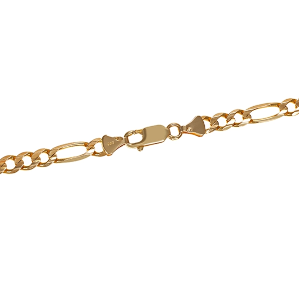 Kette, 14K, Gelbgold, Figaro-